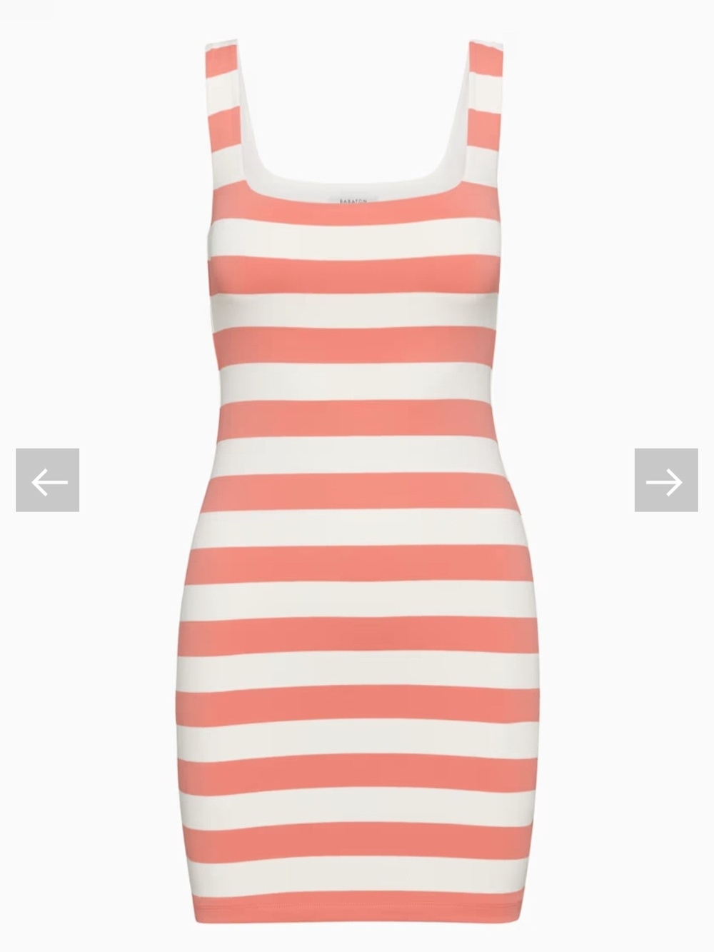 Aritzia Babaton Square-neck Mini Tank Dress